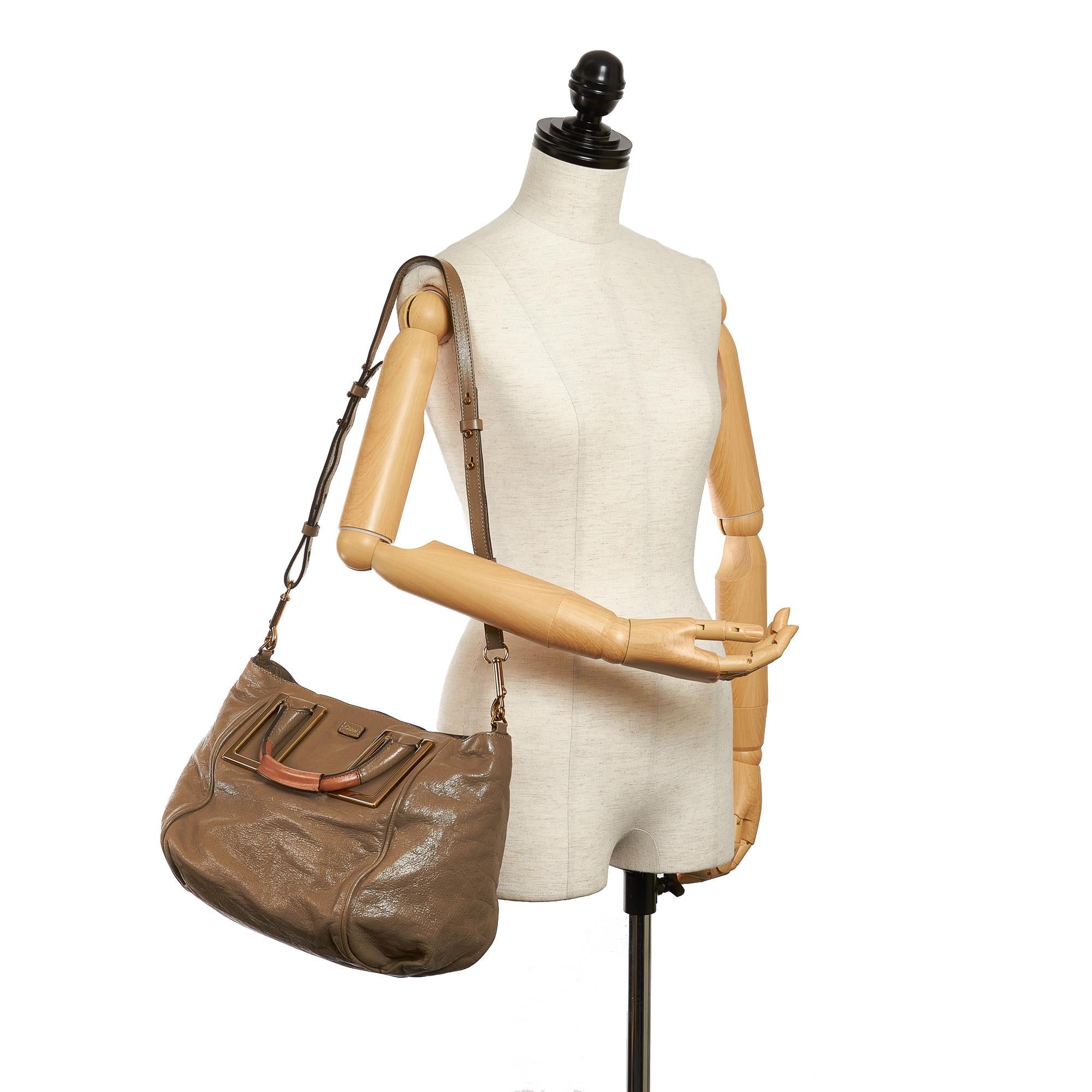 Chloe Ethel Leather Satchel (SHG-29270)