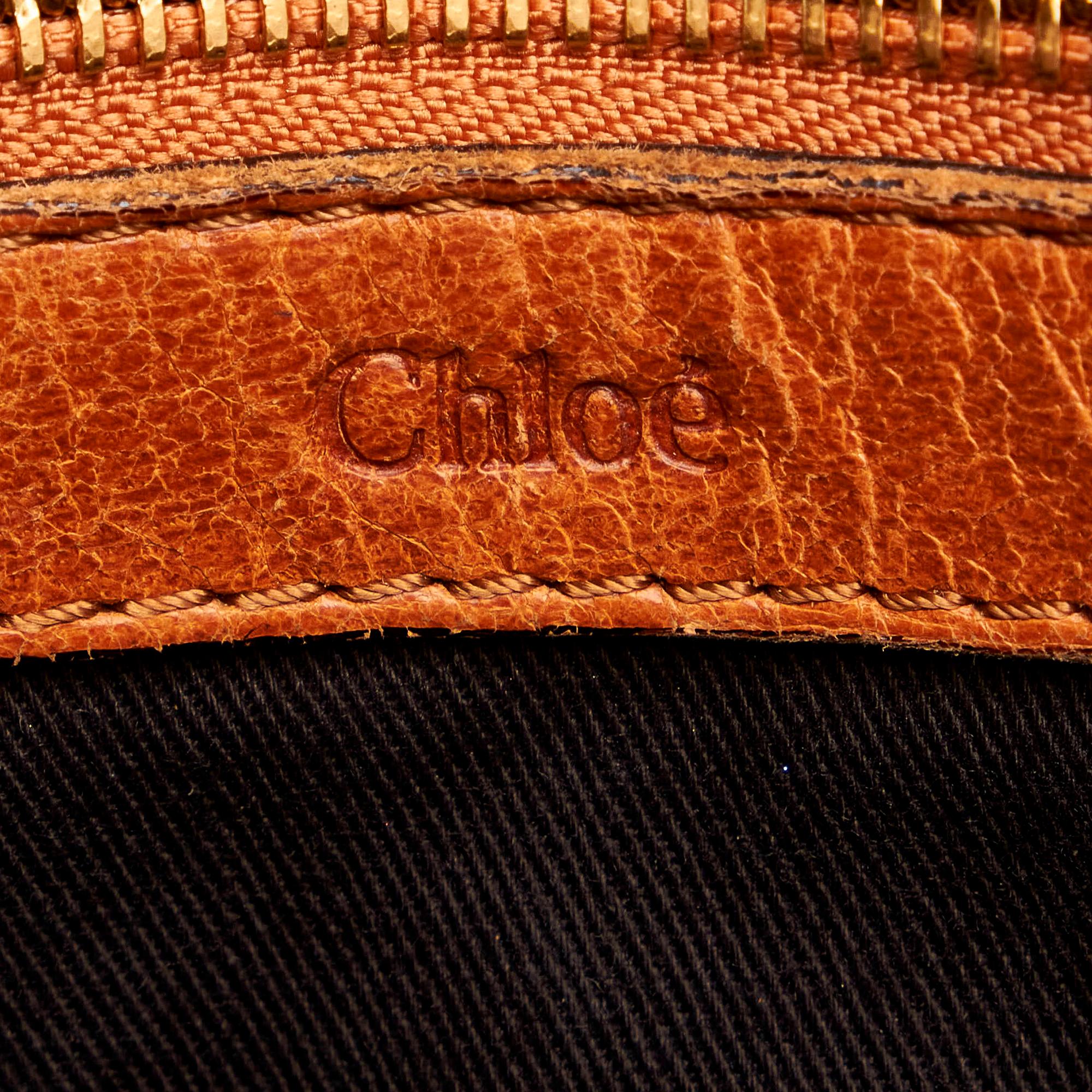 Chloe Ethel Leather Satchel (SHG-36041)