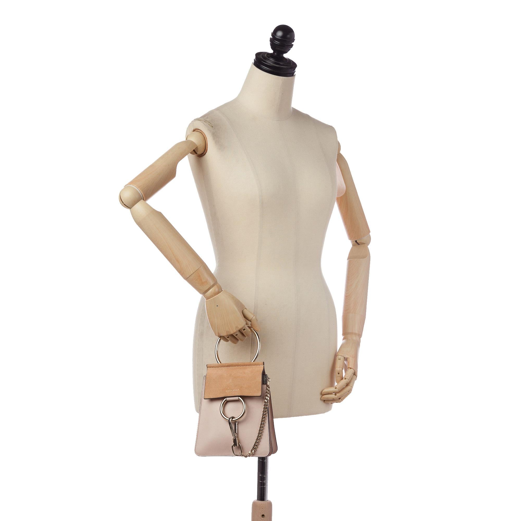 Chloe Faye Bracelet Leather Crossbody Bag (SHG-37378)