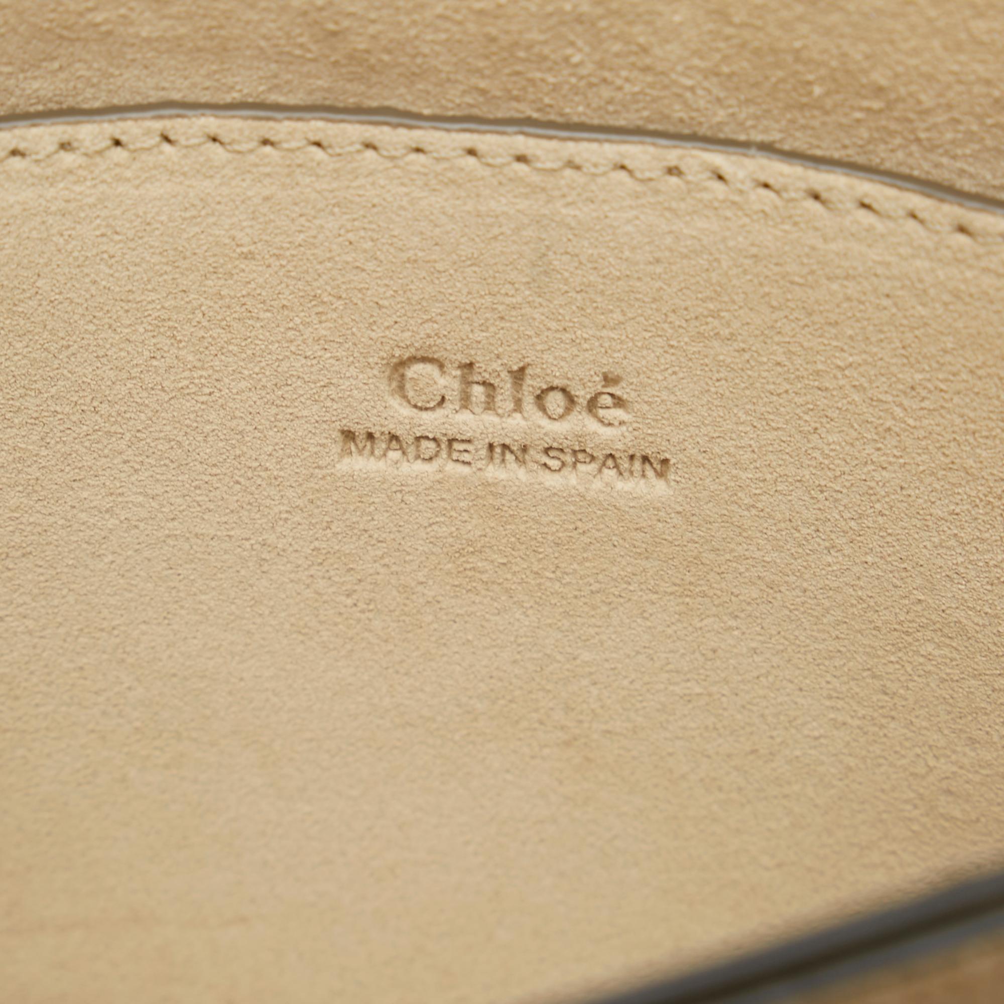 Chloe Faye Leather Crossbody Bag (SHG-24211)