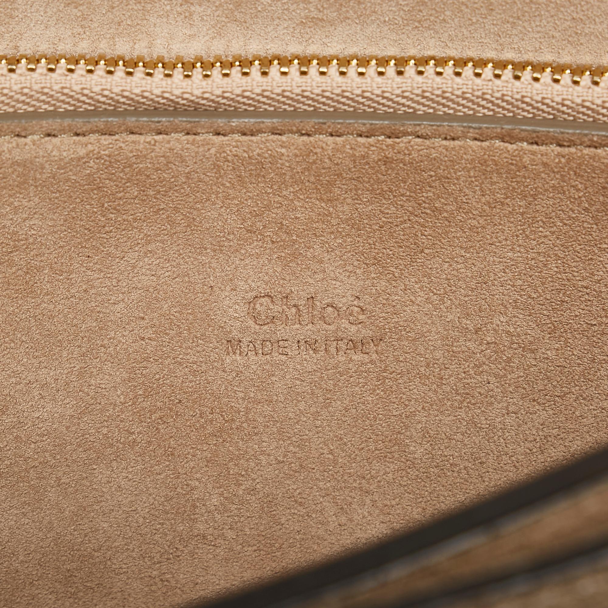 Chloe Faye Leather Crossbody Bag (SHG-29121)