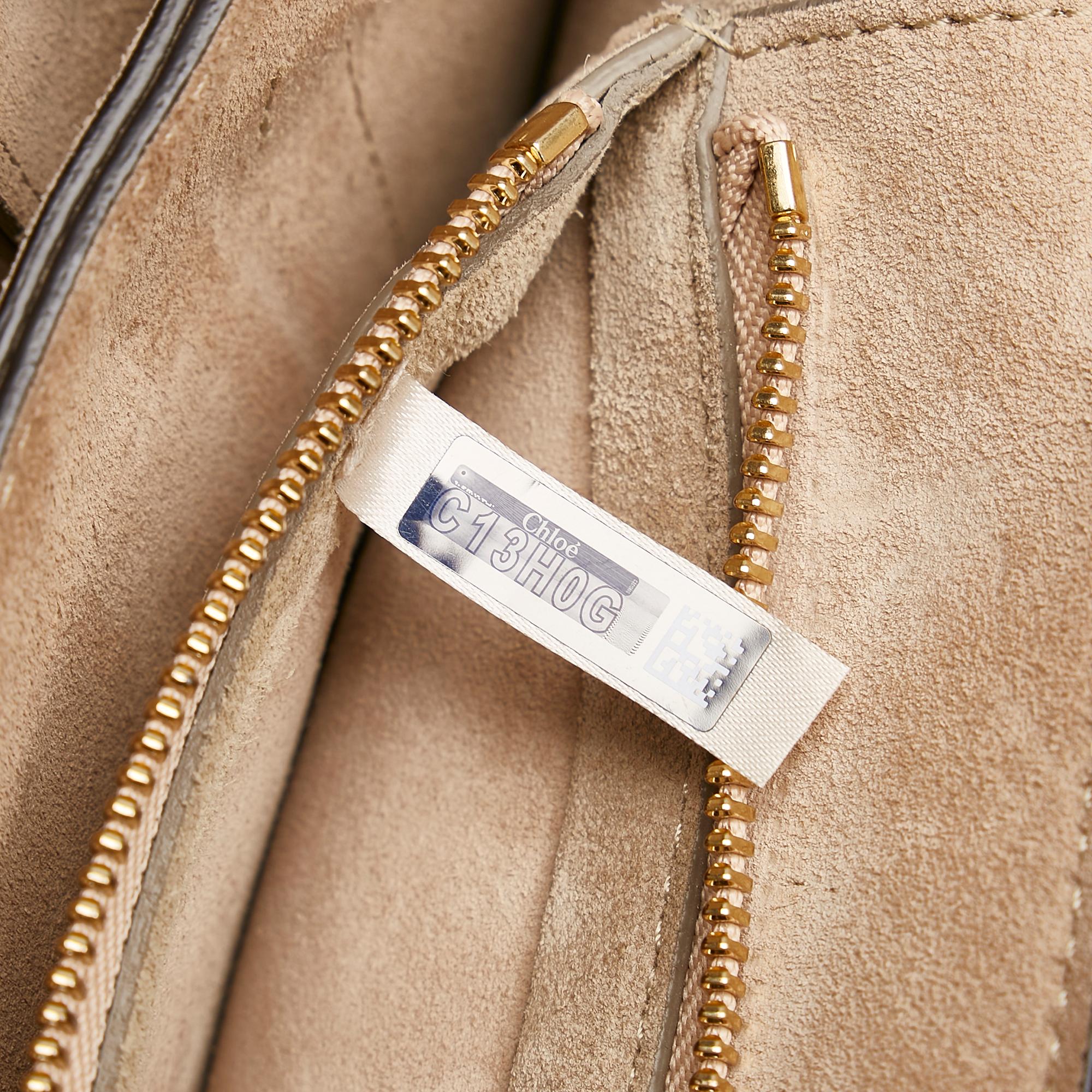 Chloe Faye Leather Crossbody Bag (SHG-29121)