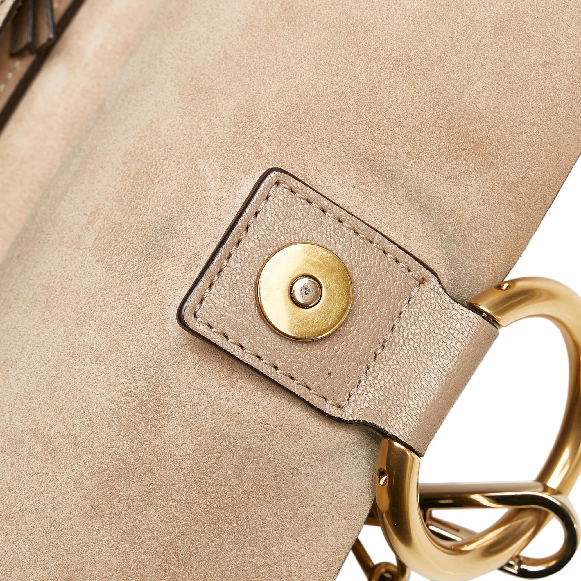 Chloe Faye Leather Crossbody Bag (SHG-29121)