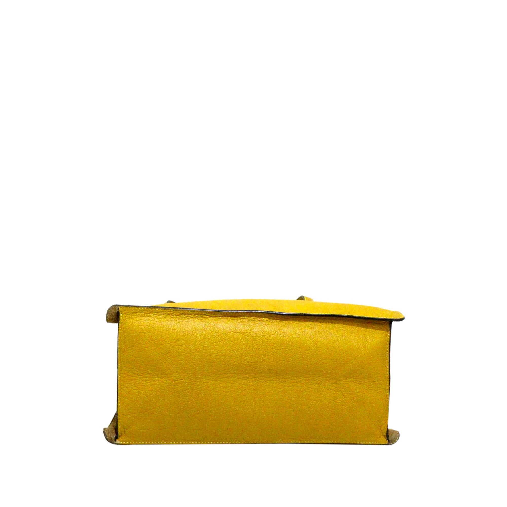 Chloe Faye Leather Tote Bag (SHG-31998)