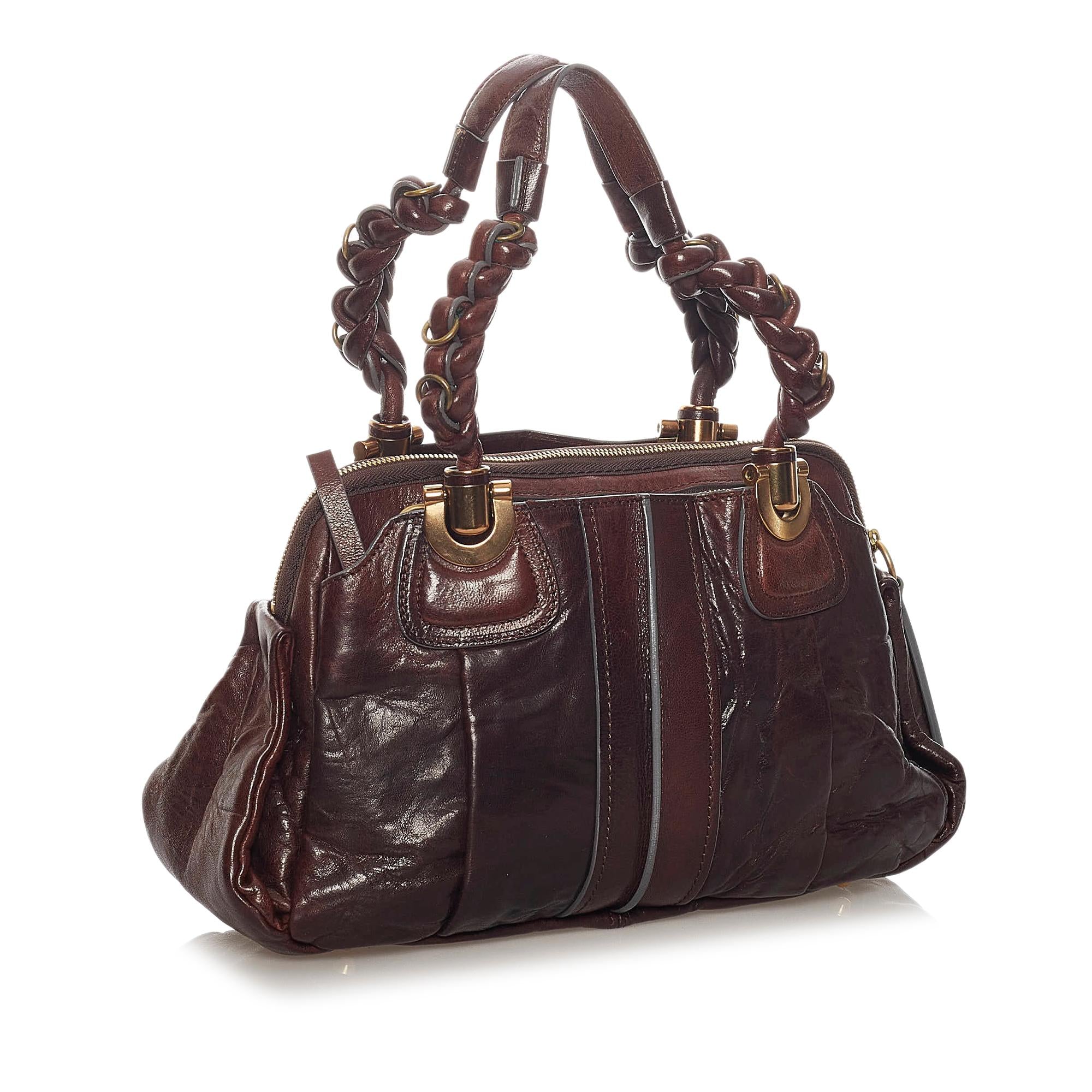 Chloe Heloise Leather Handbag (SHG-28431)