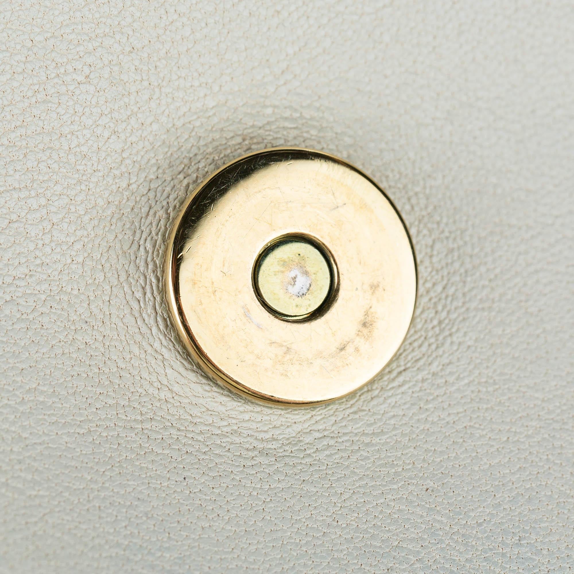 Chloe June Bow Flap Leather Shoulder Bag (SHG-37375)