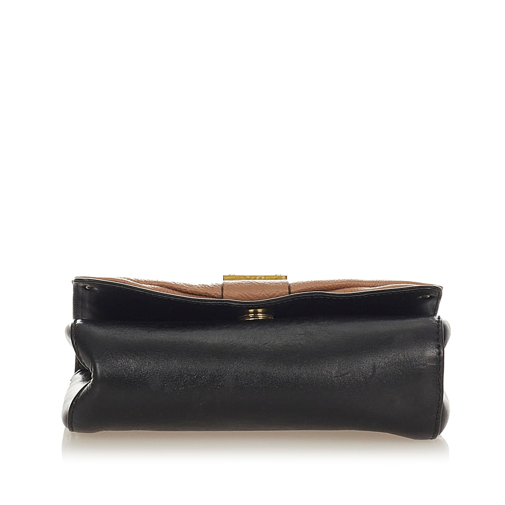 Chloe June Bow Flap Shoulder Bag (SHG-37647)