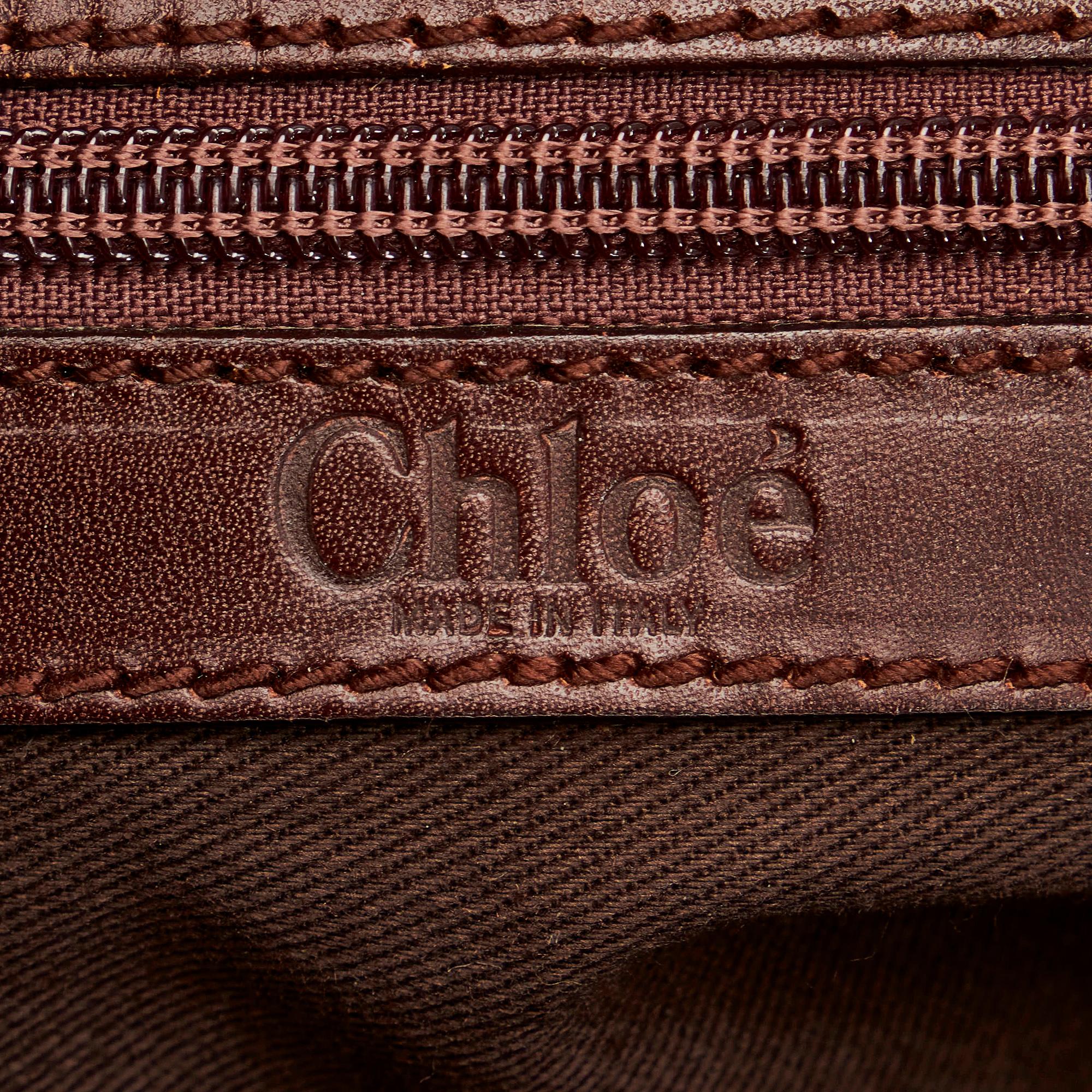 Chloe Kerala Equipped Leather Handbag (SHG-28943)