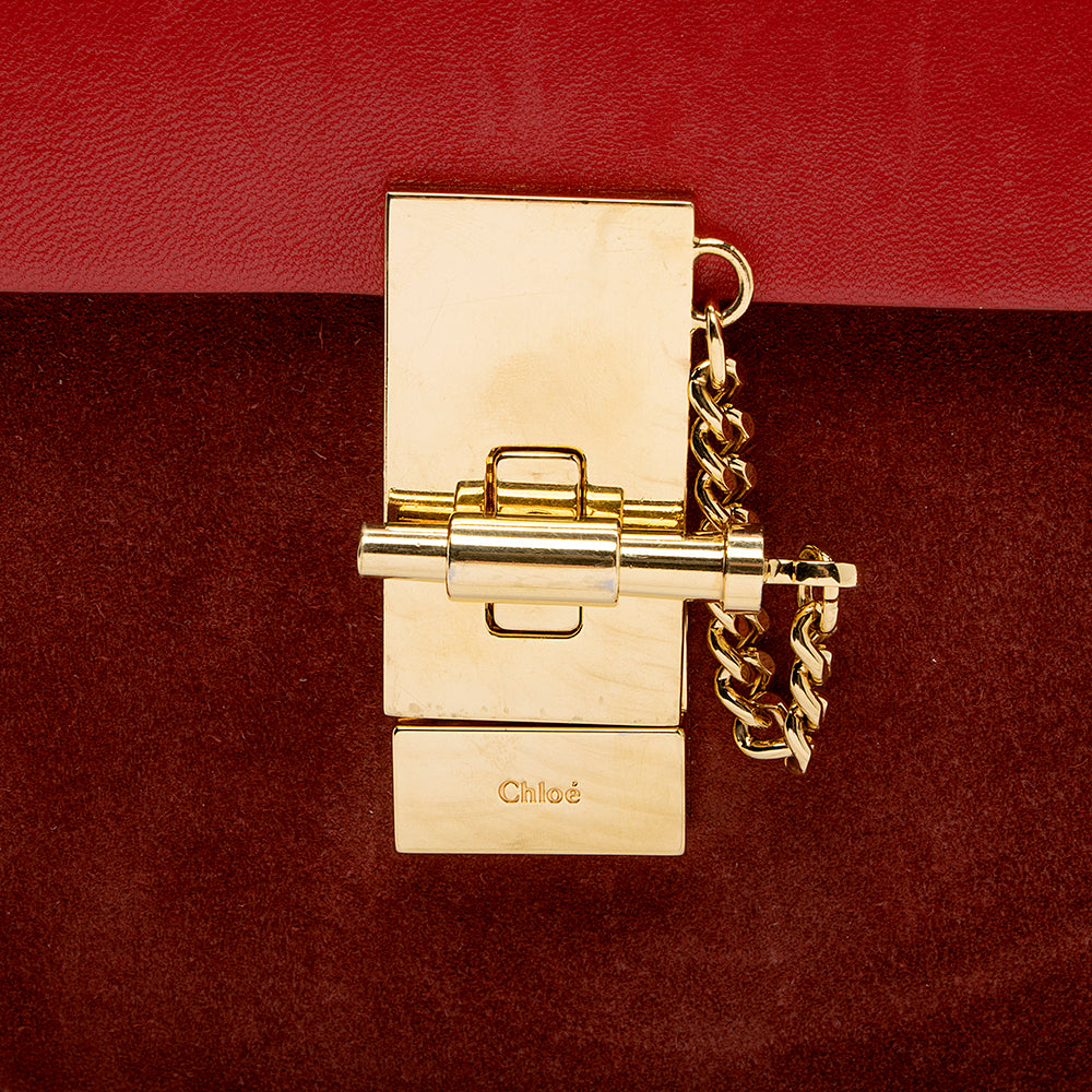 Chloe Lambskin Drew Small Shoulder Bag - FINAL SALE (SHF-18008)