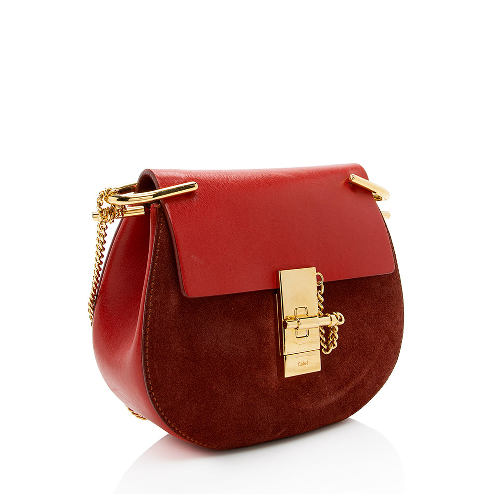 Chloe Lambskin Drew Small Shoulder Bag - FINAL SALE (SHF-18008)