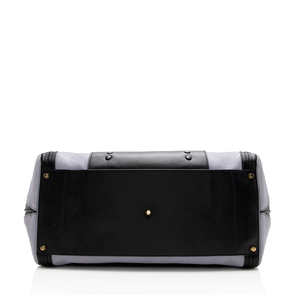 Chloe Leather Alice Medium Satchel (SHF-15750)