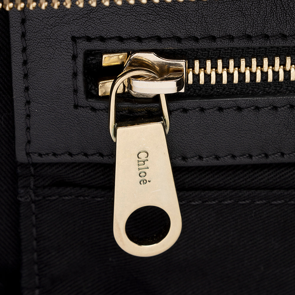 Chloe Leather Alice Medium Satchel (SHF-15750)