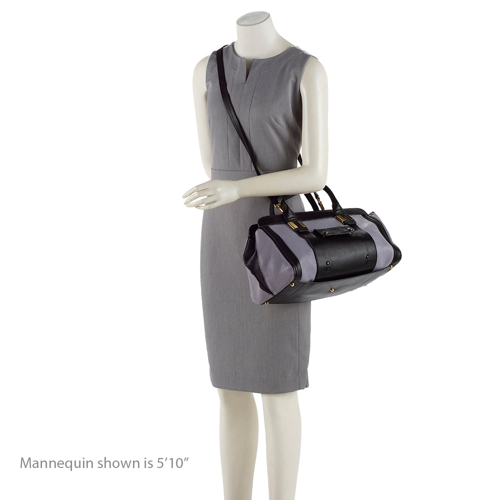 Chloe Leather Alice Medium Satchel (SHF-15750)