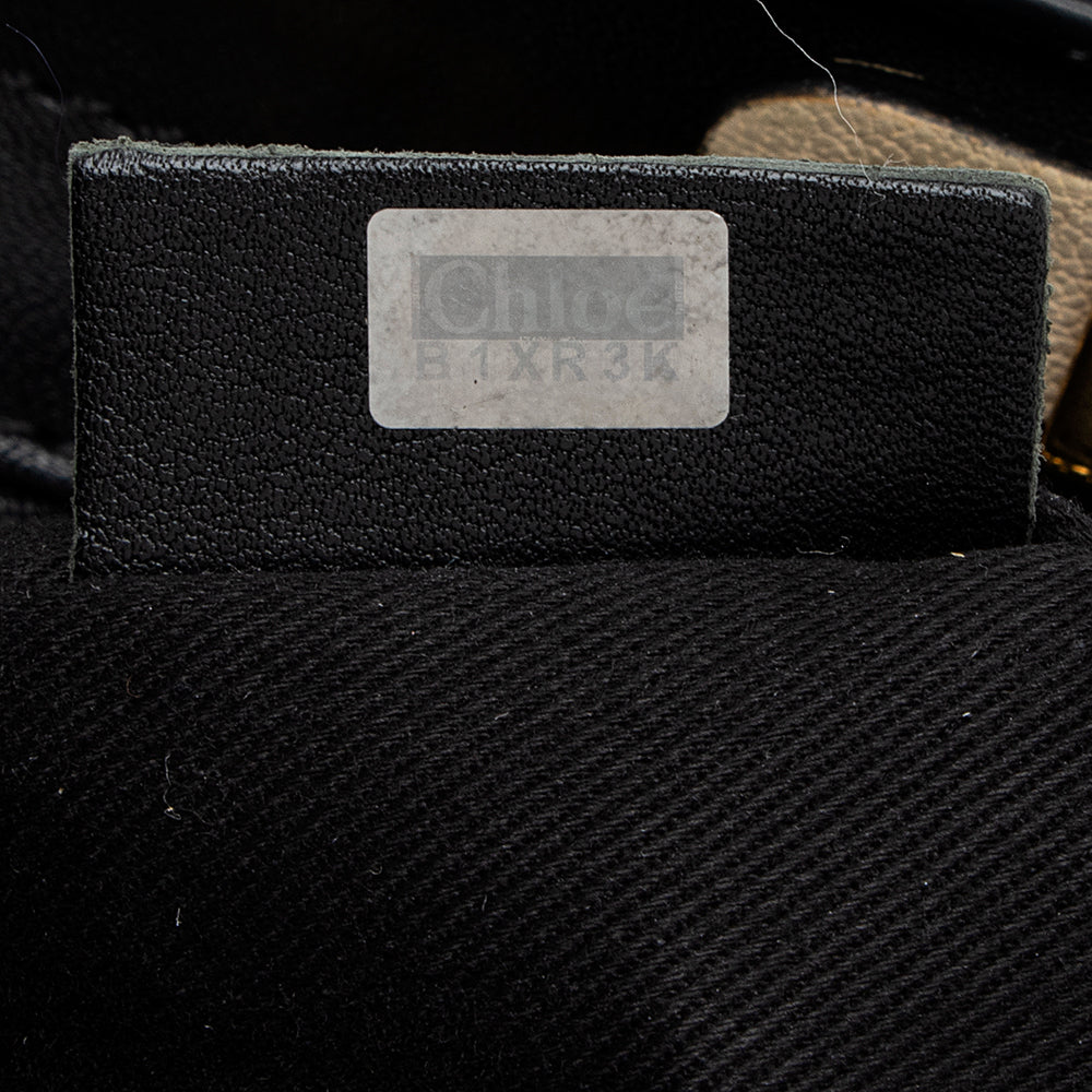 Chloe Leather Alice Medium Satchel (SHF-18244)