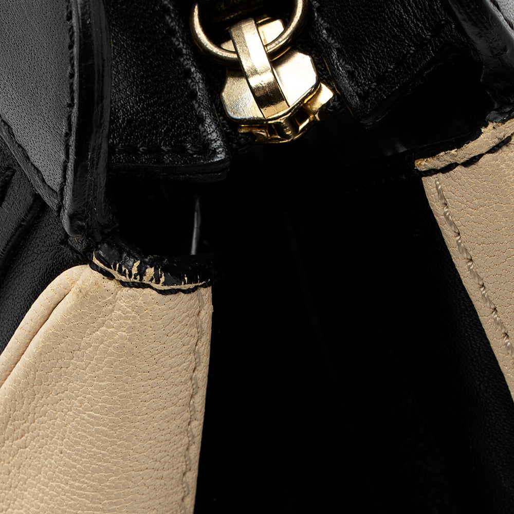 Chloe Leather Alice Medium Satchel (SHF-18244)