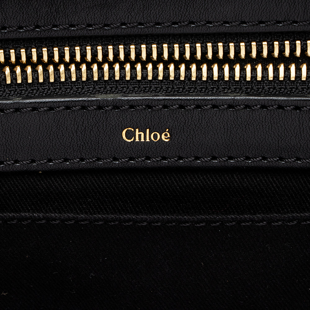 Chloe Leather Alice Medium Satchel (SHF-18244)