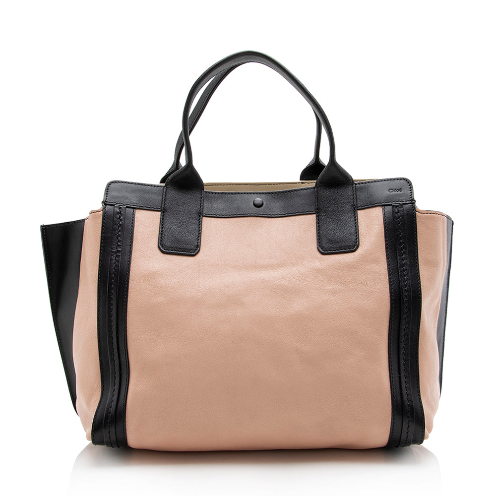 Chloe Leather Alison Tote (SHF-17172)