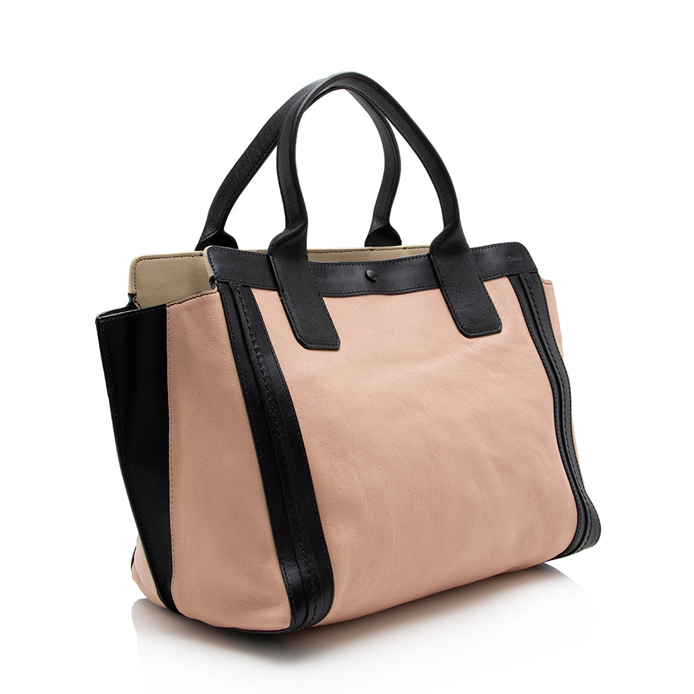 Chloe Leather Alison Tote (SHF-17172)