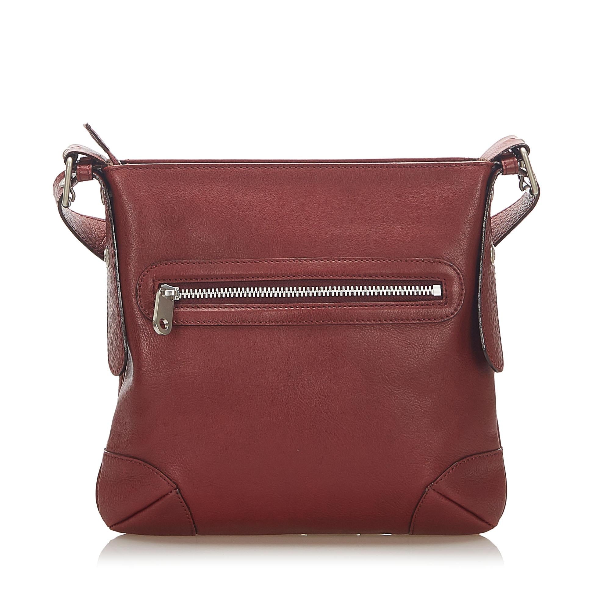 Chloe Leather Crossbody Bag (SHG-22367)