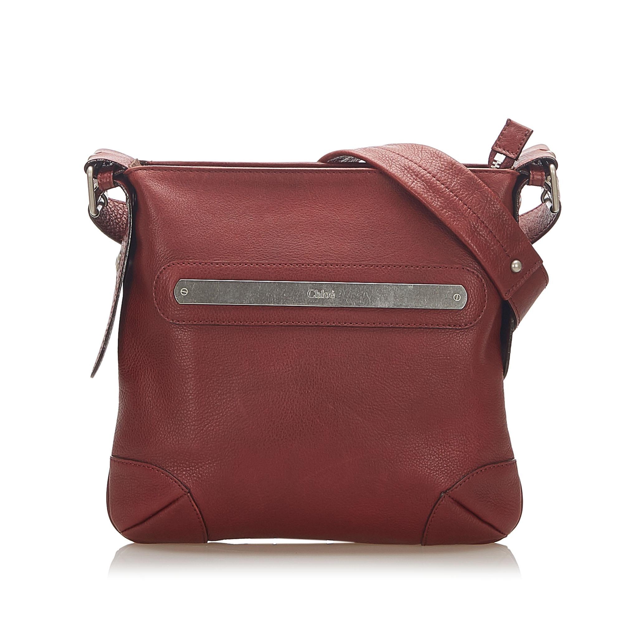 Chloe Leather Crossbody Bag (SHG-22367)