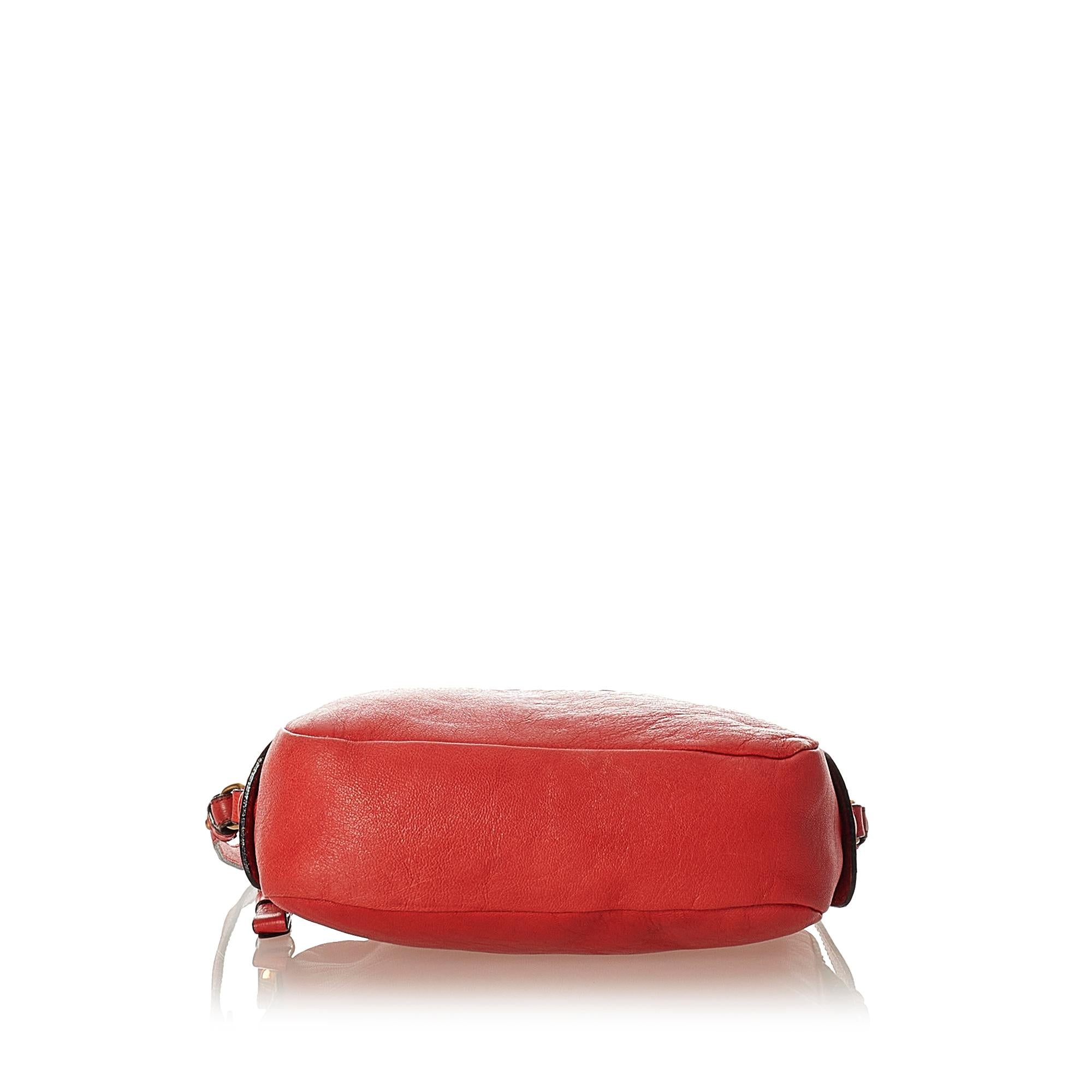 Chloe Leather Crossbody Bag (SHG-24092)