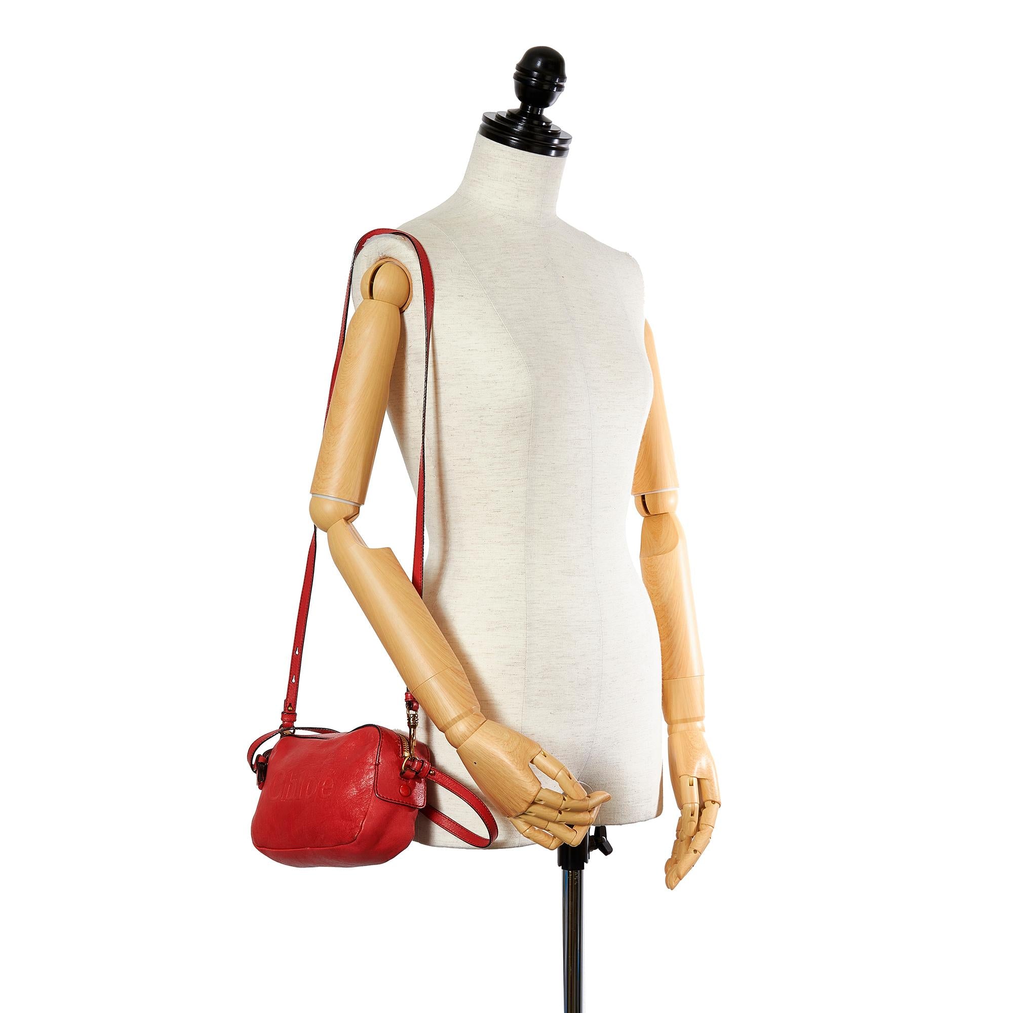 Chloe Leather Crossbody Bag (SHG-24092)