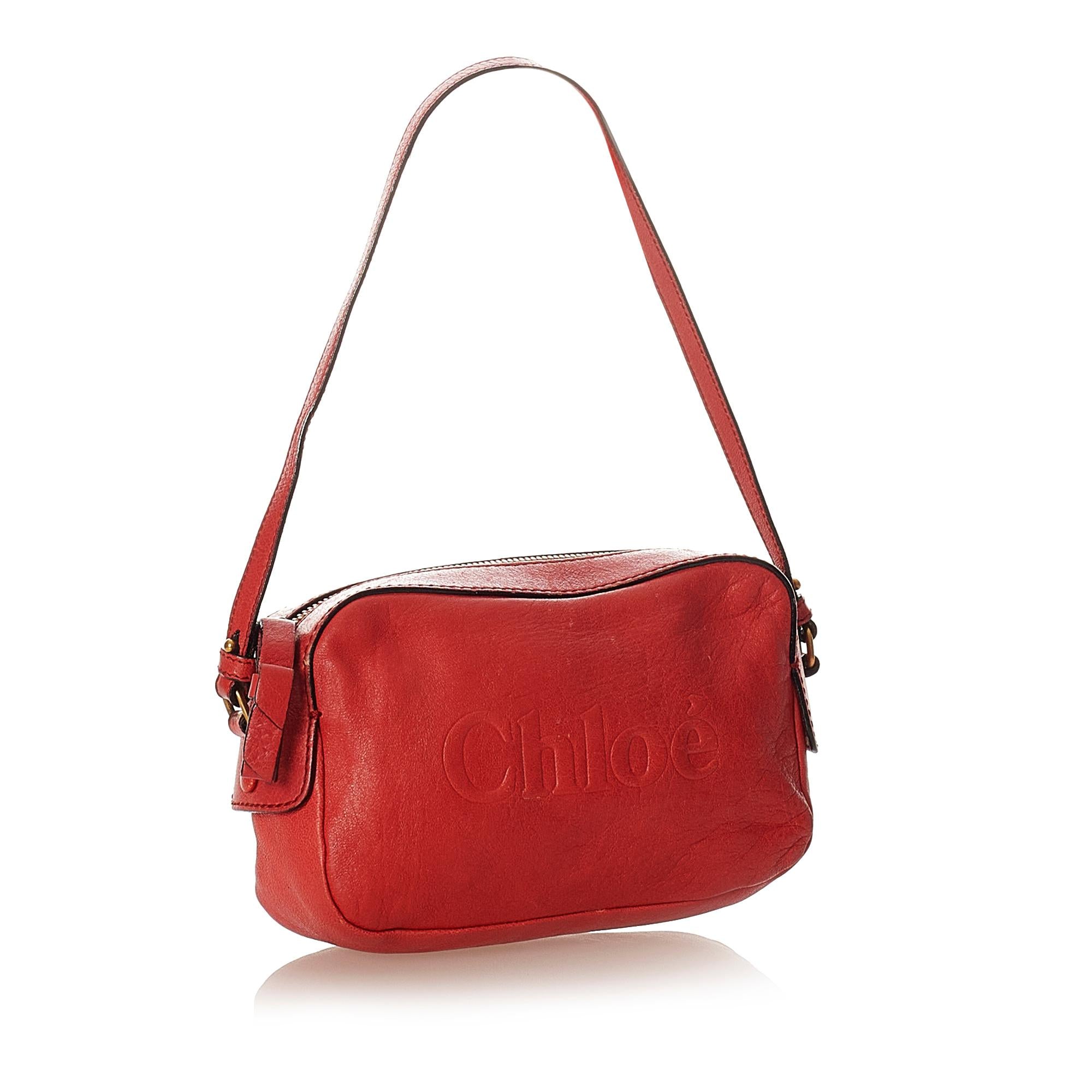 Chloe Leather Crossbody Bag (SHG-24092)