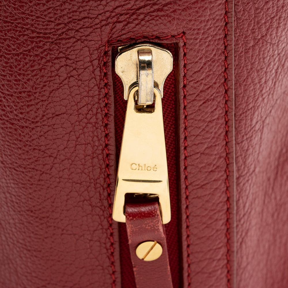 Chloe Leather Dilan Tote - FINAL SALE (SHF-14252)