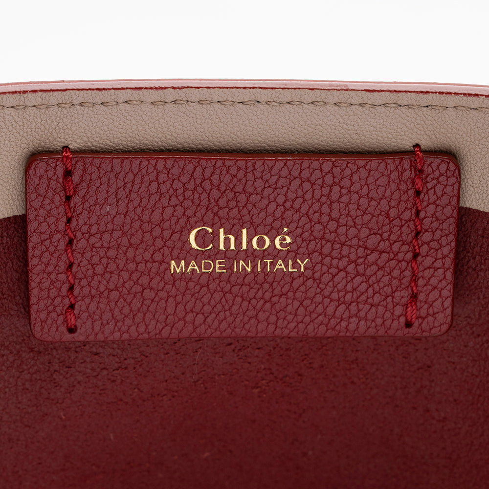 Chloe Leather Dilan Tote - FINAL SALE (SHF-14252)