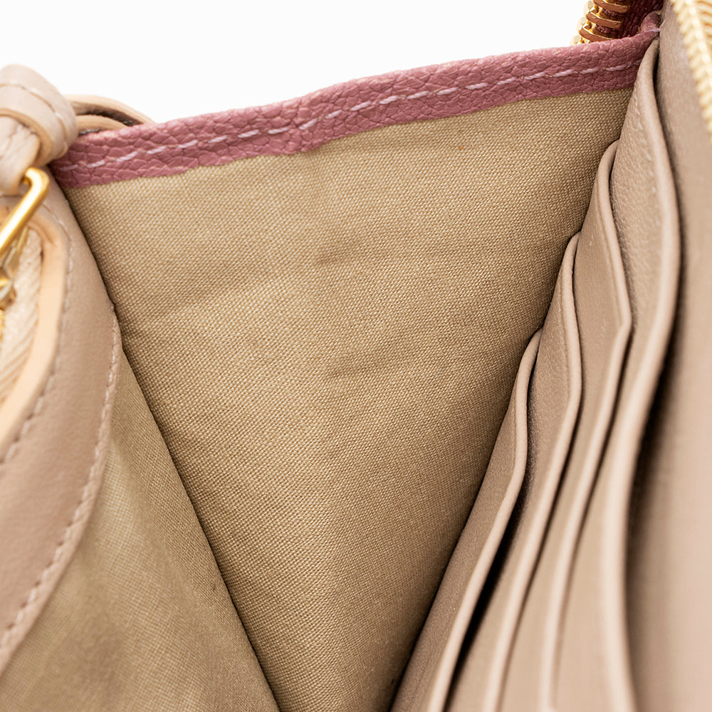 Chloe Leather Drew Long Wallet (SHF-19951)