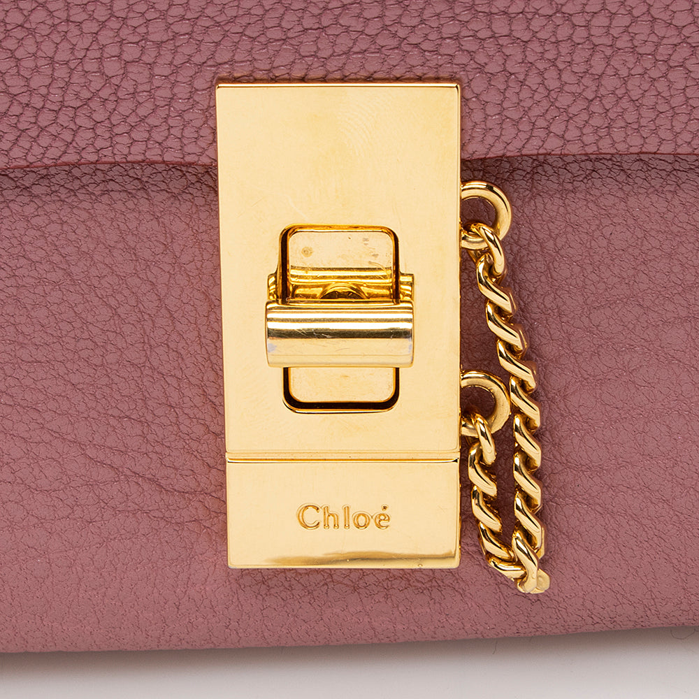 Chloe Leather Drew Long Wallet (SHF-19951)