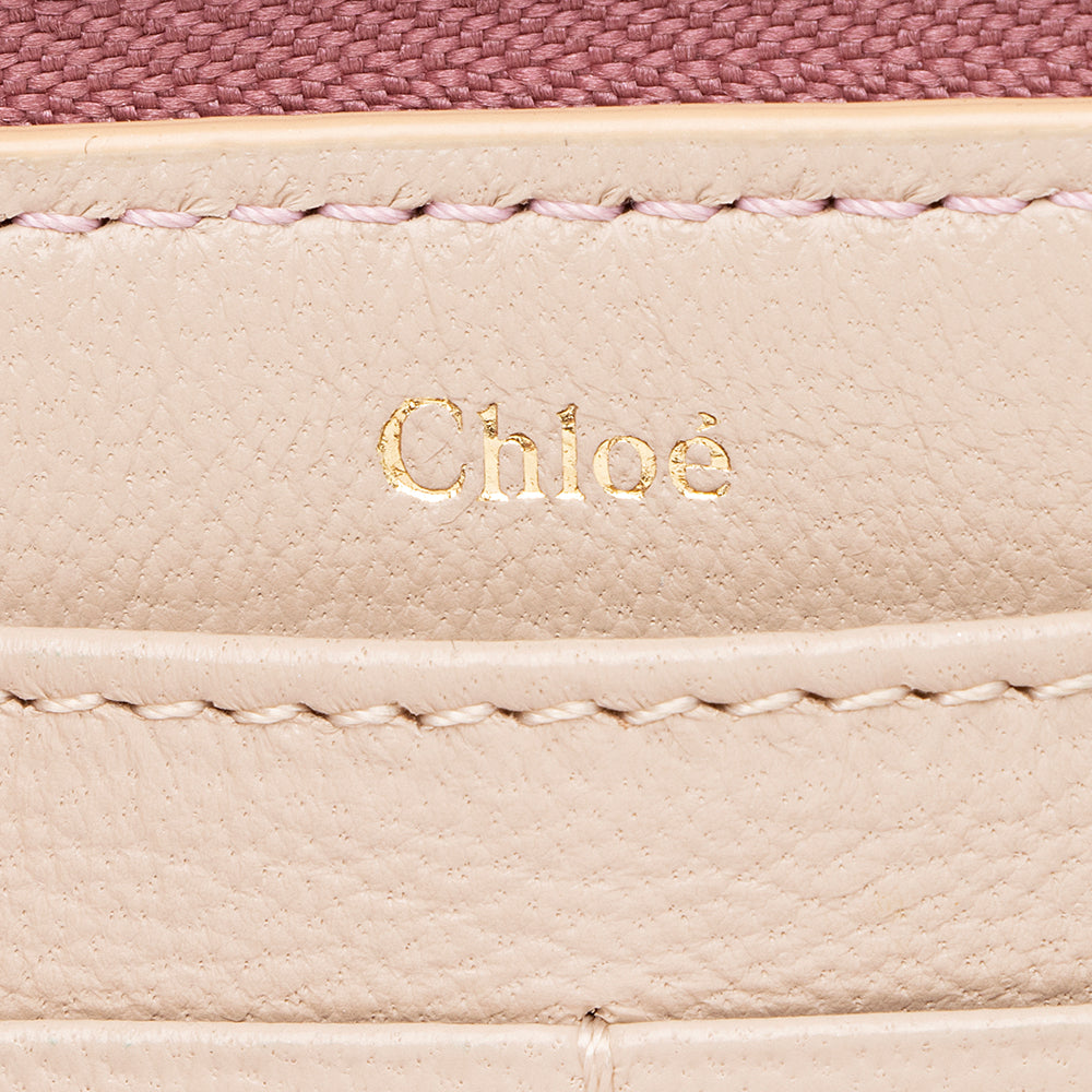 Chloe Leather Drew Long Wallet (SHF-19951)