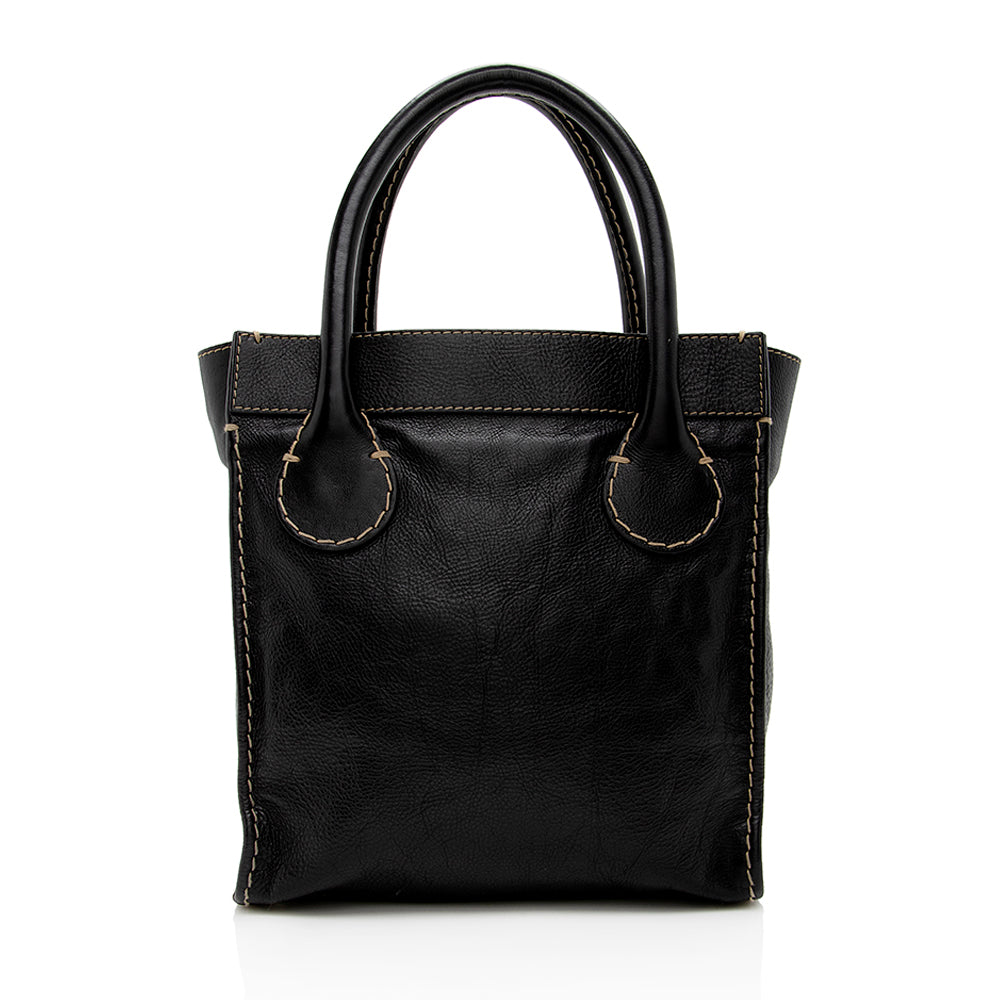 Chloe Leather Edith Large Tote - FINAL SALE (SHF-15404)