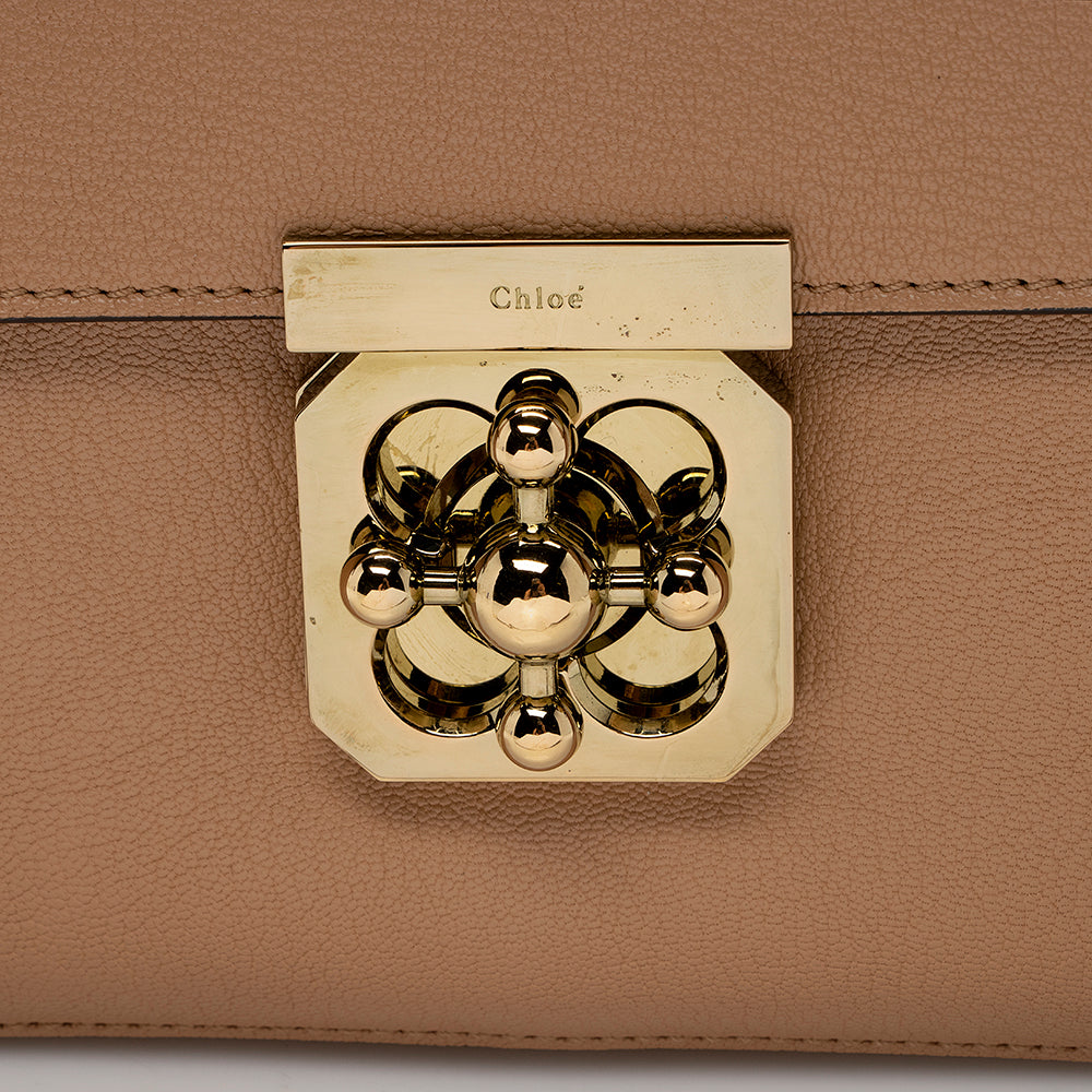 Chloe Leather Elsie Medium Shoulder Bag - FINAL SALE (SHF-14935)