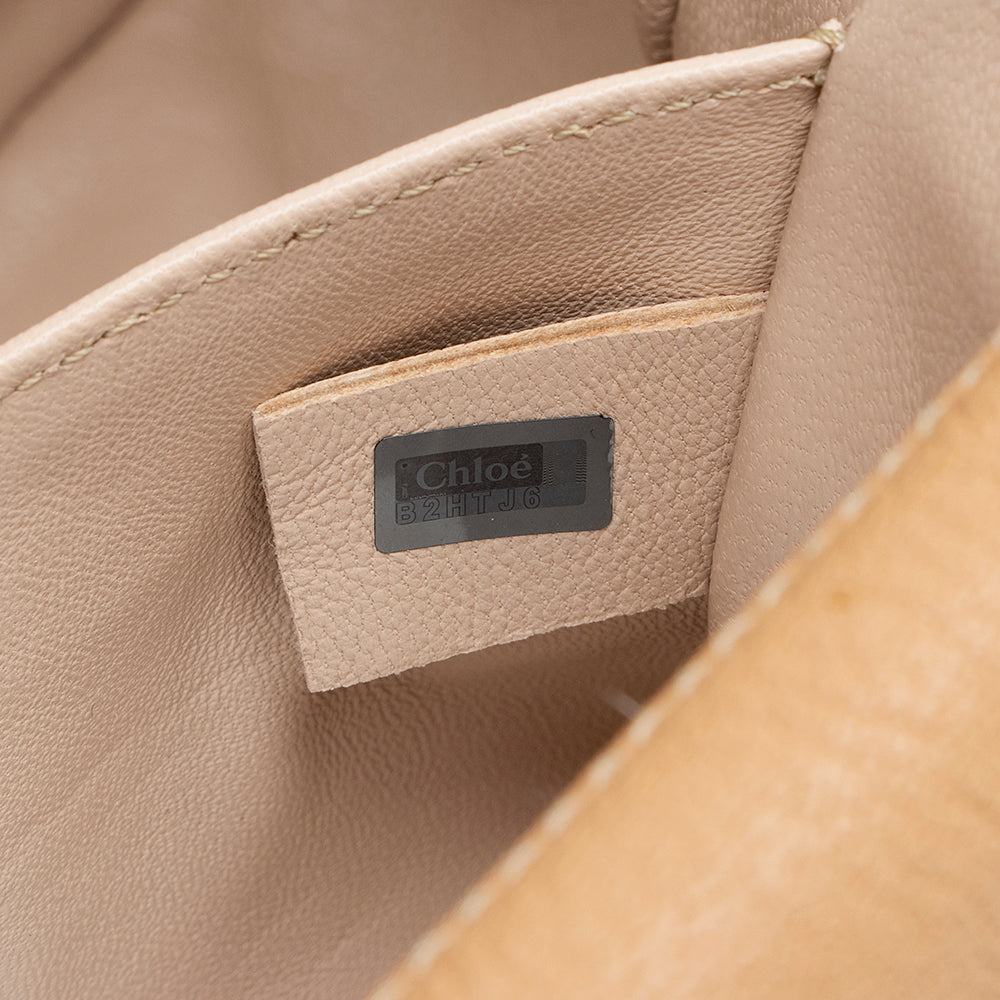 Chloe Leather Elsie Medium Shoulder Bag - FINAL SALE (SHF-14935)