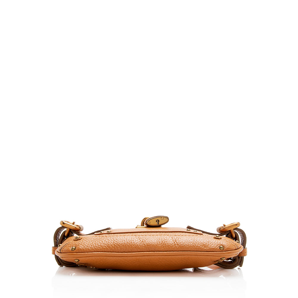 Chloe Leather Paddington Clutch - FINAL SALE (SHF-12061)