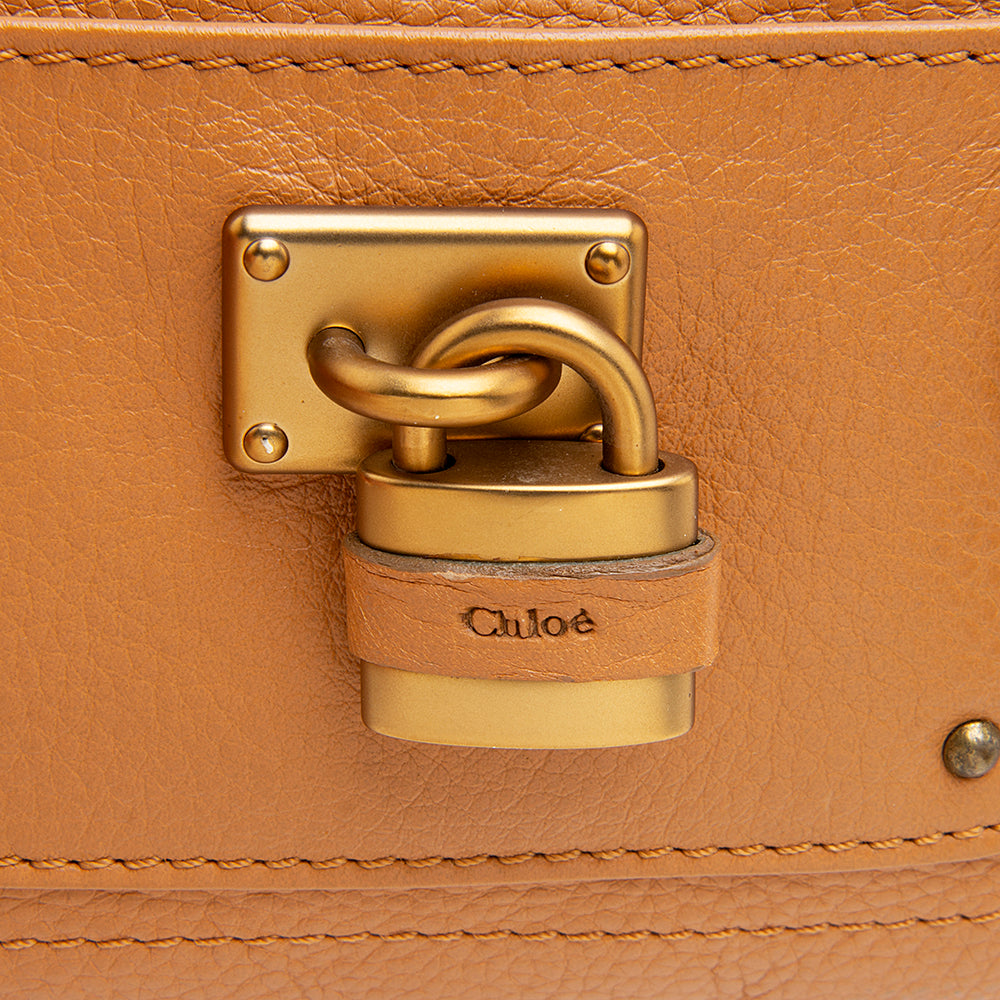 Chloe Leather Paddington Clutch - FINAL SALE (SHF-12061)