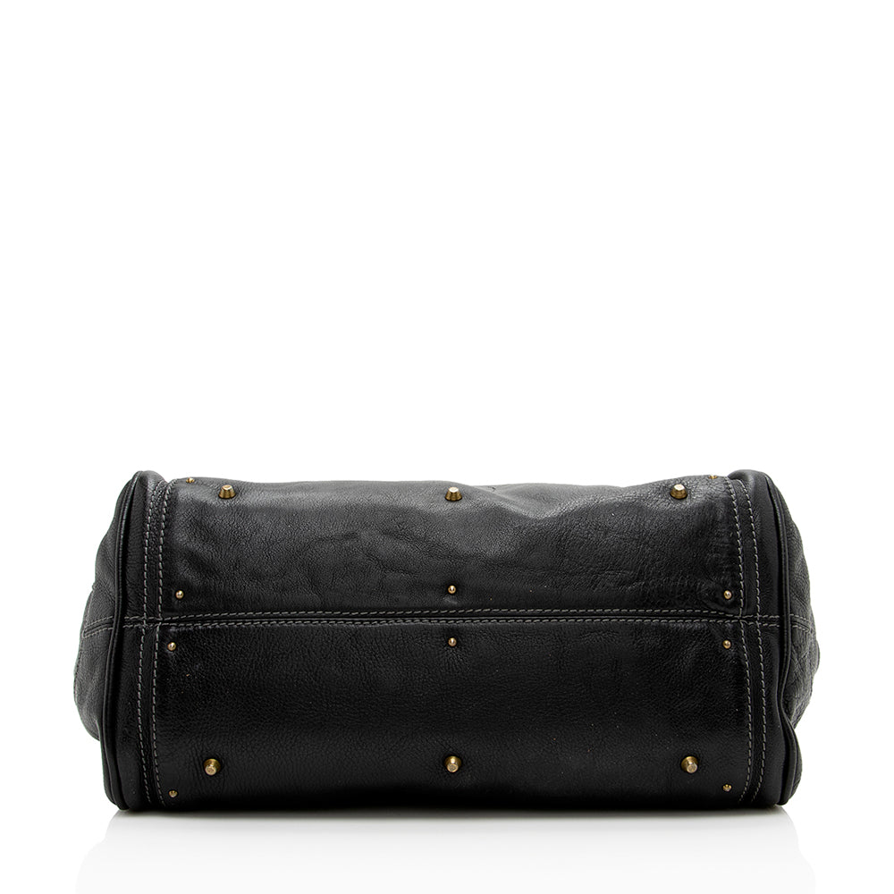 Chloe Leather Paddington Medium Satchel (SHF-15758)