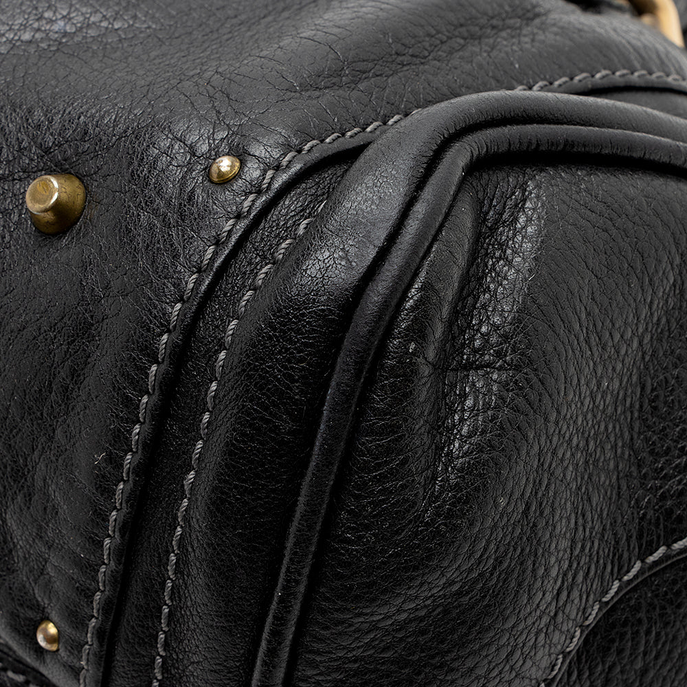 Chloe Leather Paddington Medium Satchel (SHF-15758)