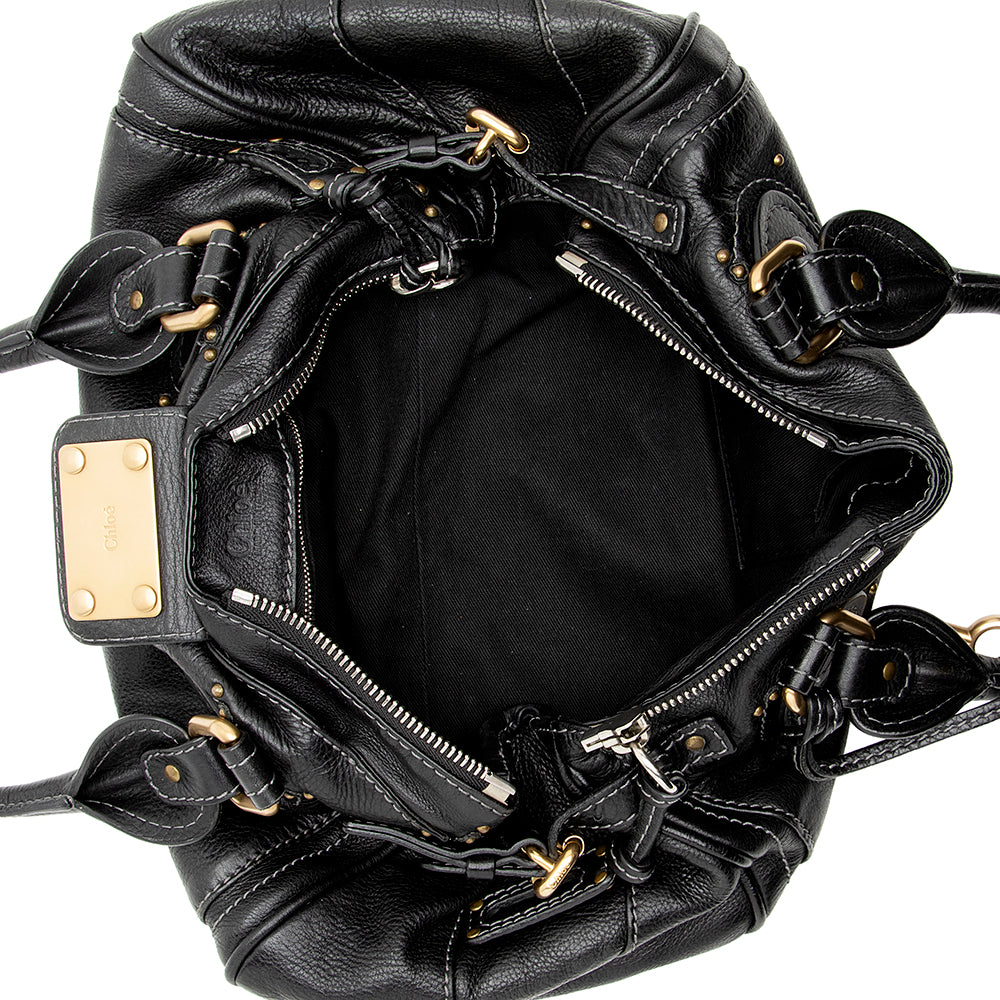 Chloe Leather Paddington Medium Satchel (SHF-15758)