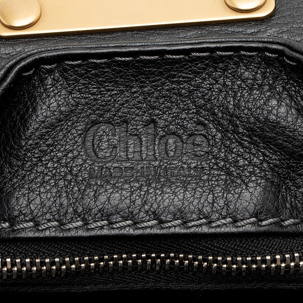 Chloe Leather Paddington Medium Satchel (SHF-15758)