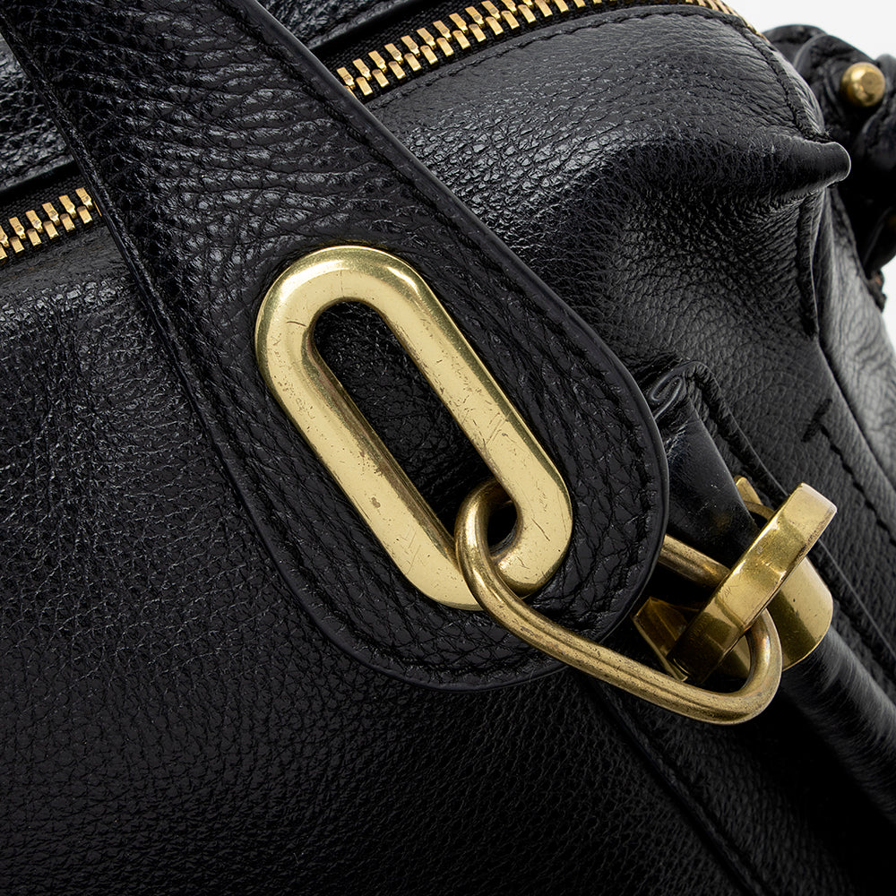 Chloe Leather Paraty Small Satchel - FINAL SALE (SHF-14867)