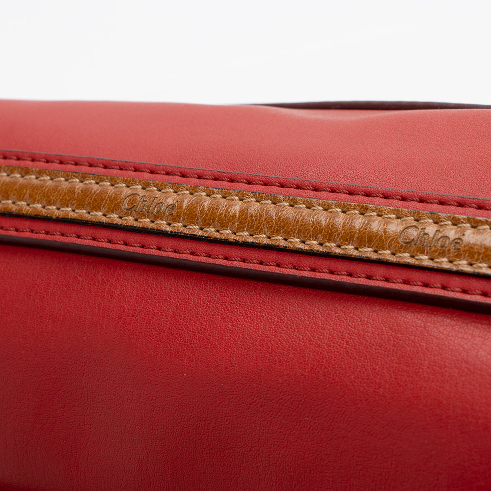 Chloe Leather Sam Medium Tote - FINAL SALE (SHF-15055)