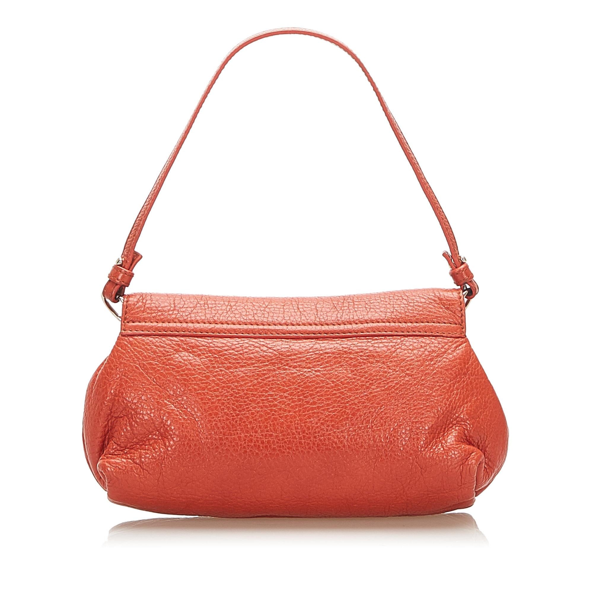 Chloe Leather Satchel (SHG-18806)