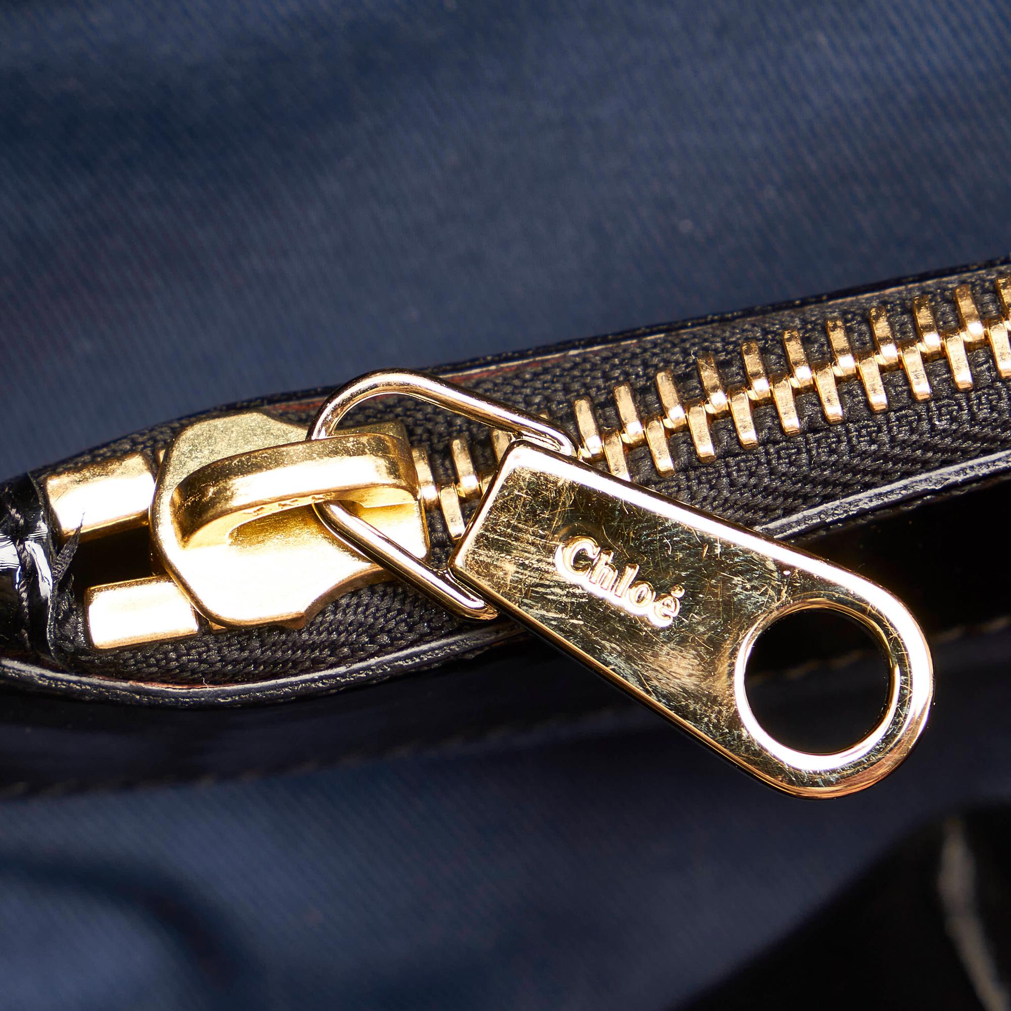 Chloe Leather Satchel (SHG-28125)