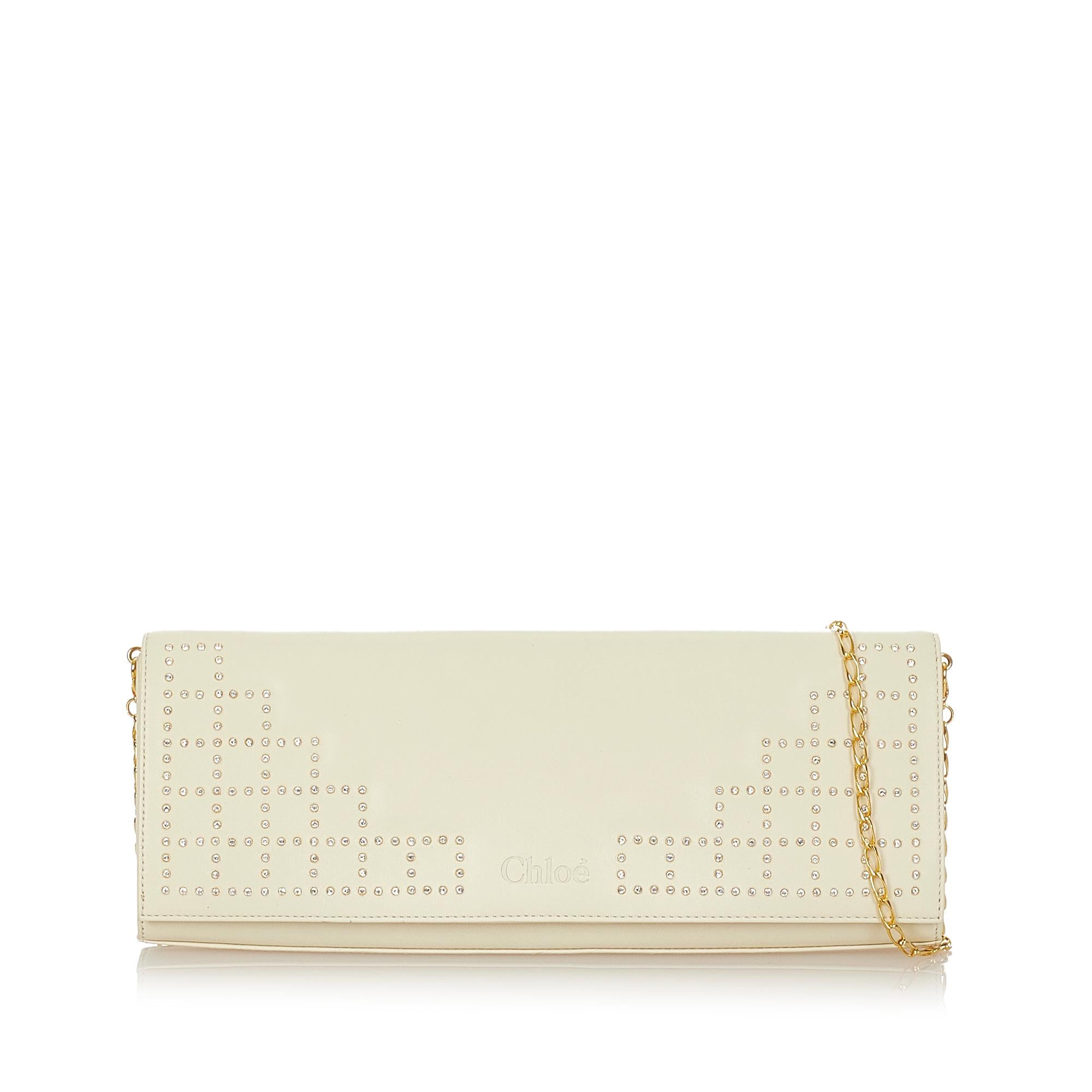 Chloe Leather Shoulder Bag (SHG-23976)