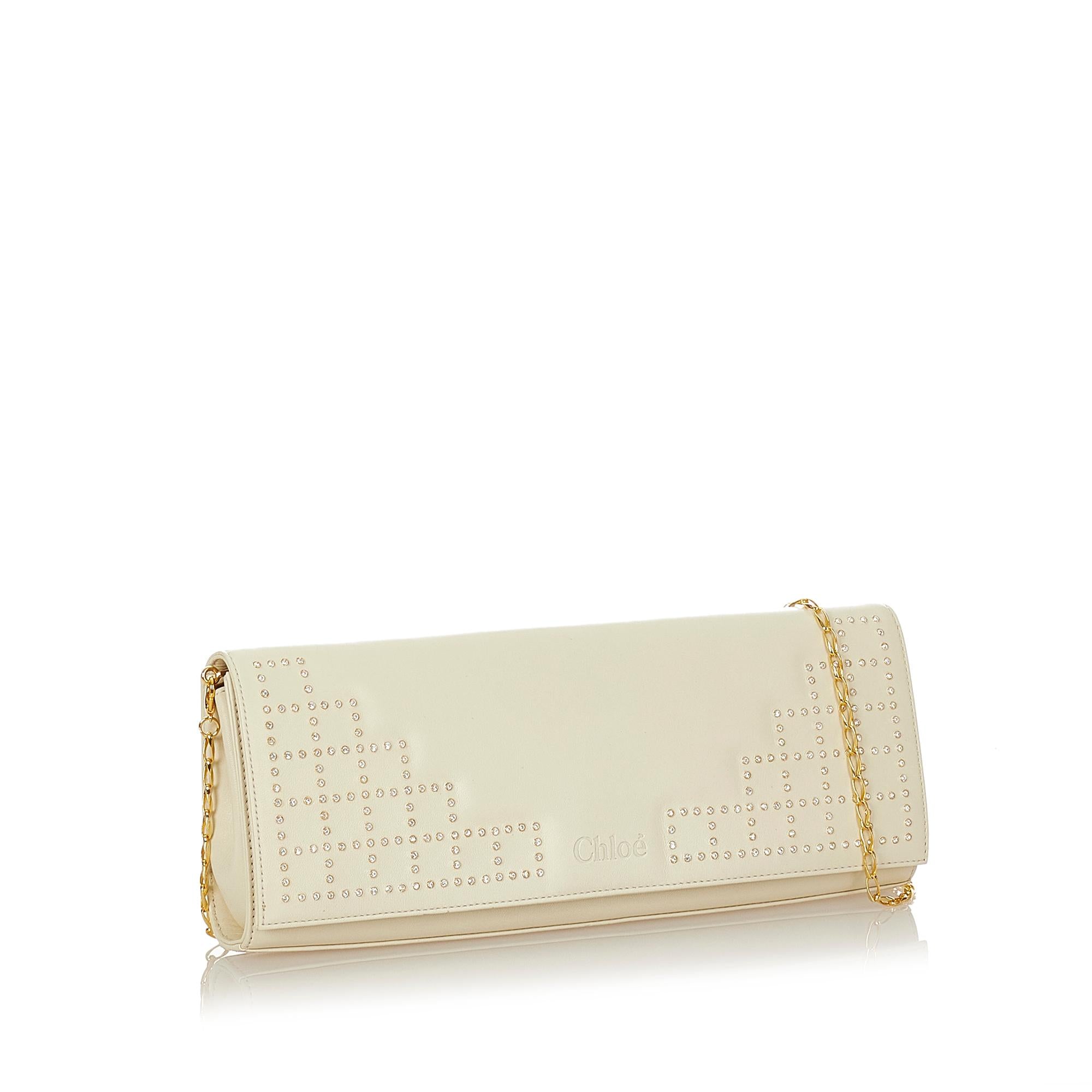 Chloe Leather Shoulder Bag (SHG-23976)