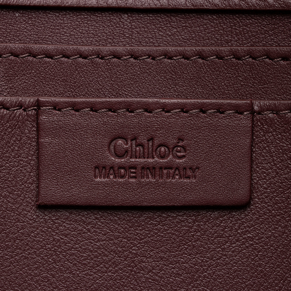 Chloe Leather Suede Roy Small Shoulder Bag - FINAL SALE (SHF-15735)