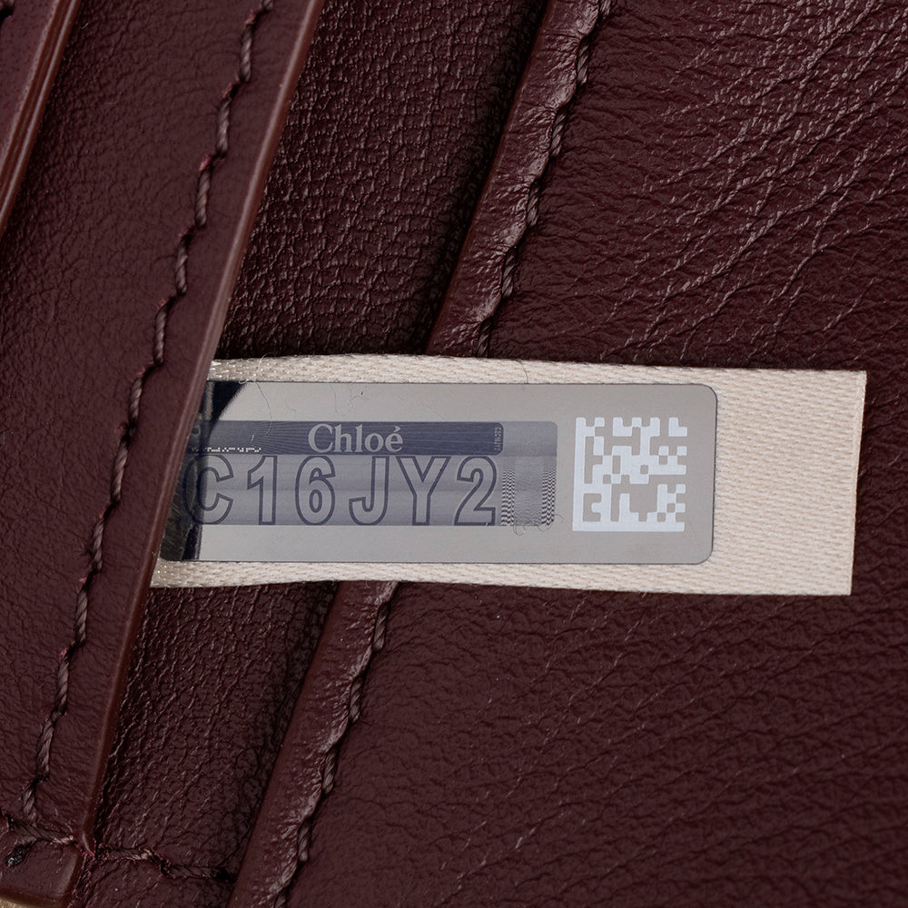 Chloe Leather Suede Roy Small Shoulder Bag - FINAL SALE (SHF-15735)