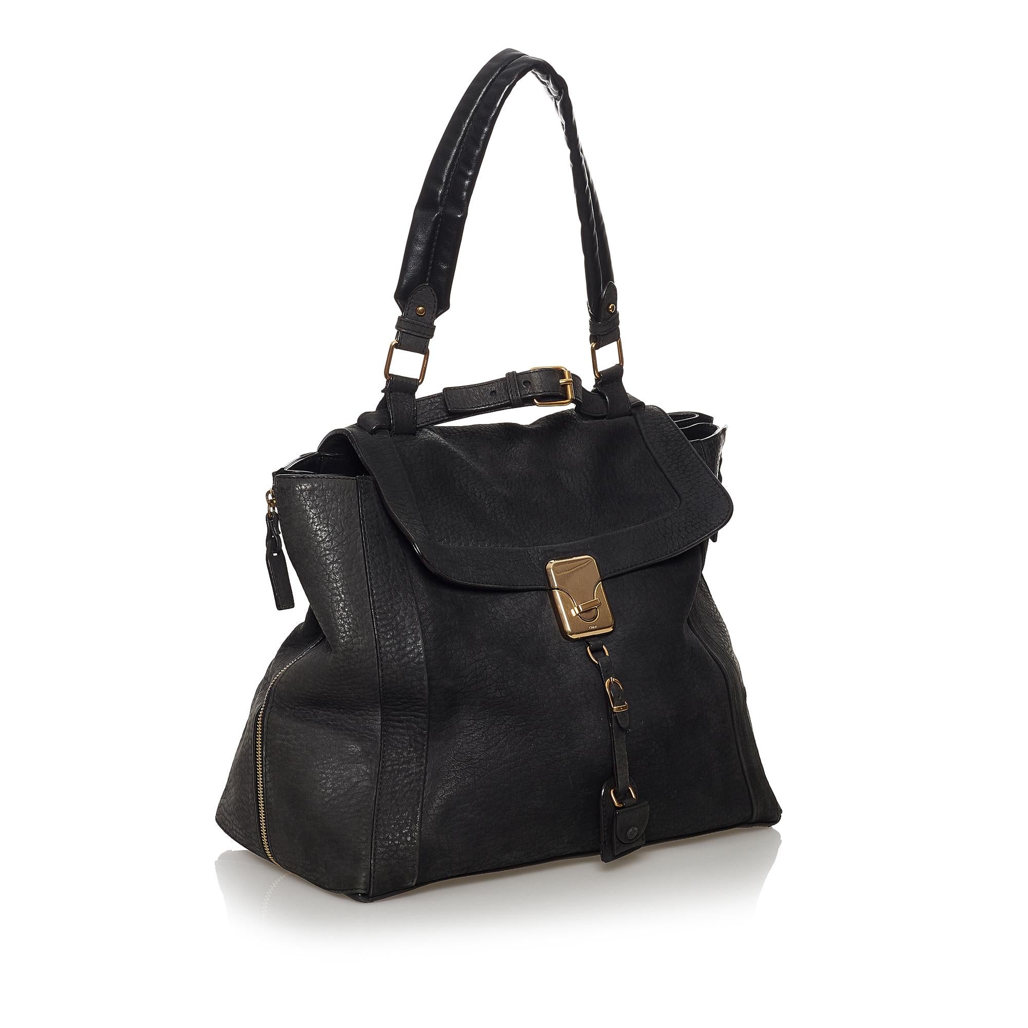 Chloe Leather Tote Bag (SHG-32076)